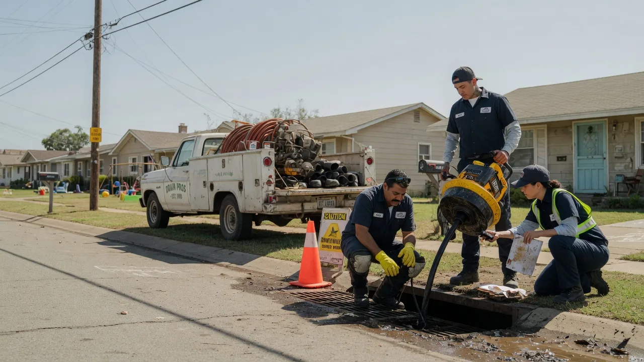 Drain Cleaning in Fred, TX near me